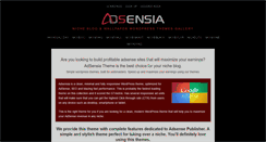 Desktop Screenshot of adsensia.com